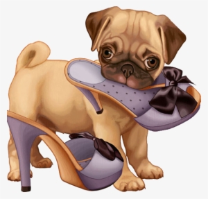 Drawing Bulldogs Pug - Bulldog Frances Animado Zapatos #449389