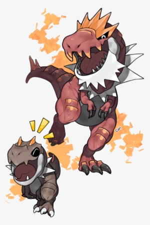 Tyrunt Looks So Happy And Naughty, Lol Tyrunt, Tyrantrum, - Tyrunt And Tyrantrum #449495