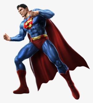 Superman Transparent Png - Kombat Vs Dc Universe Superman #449803