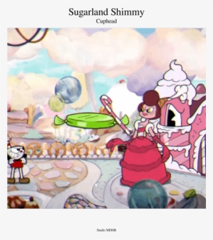 Sugarland Shimmy Sheet Music For Clarinet, Piano, Alto - Cuphead Candy Princess #4400068
