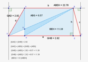 Trapezoid - Paralleltrapets #4400130