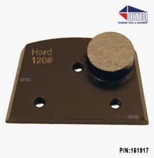 Dovetail Trapezoids Single Round 60/80 Grit - Diteq #4400165