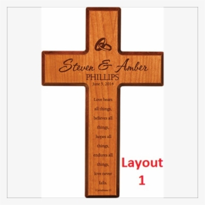 7" X 11" Wooden Cross - Rite Of Christian Initiation Of Adults #4400584 7" X 11" Wooden Cross - Rite Of Christian Initiation Of Adults #4400584