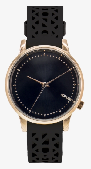 Estelle Cutout Black Rose Watch - Komono Estelle Cutout Watch Black Rose #4401783