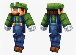 Luigi - Skin Minecraft Pe Slenderman #4402065