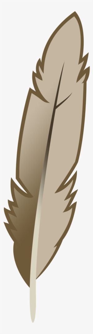Falling Feather Png Download - Pluma De Aguila Dibujo #4402285