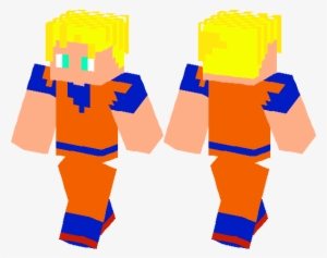 Dbz Super Saiyan Goku - Dragon Ball Z Minecraft #4402450