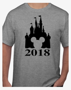 Personalized 2018 Cinderella's Castle Disney Shirt - Castle With Mickey Head #4402700