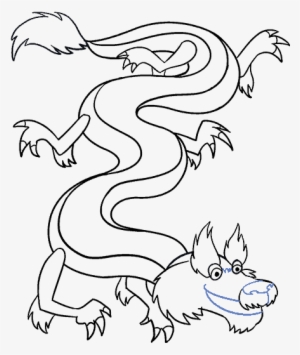 How To Draw Chinese Dragon - Drawing #4403220