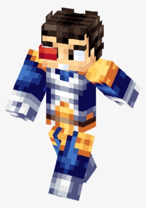 Vegeta Skin - Minecraft Vegeta Skin - Free Transparent PNG Download ...