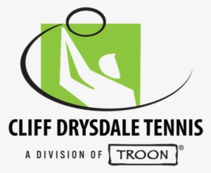 Cdt-troonlogo Greenblack Nofillswing - Cliff Drysdale Tennis Logo #4403373