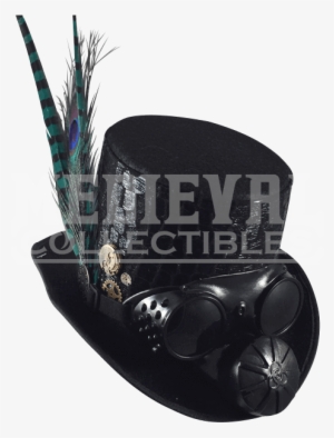 Steampunk Bennett Gas Mask Top Hat - Steampunk #4403535