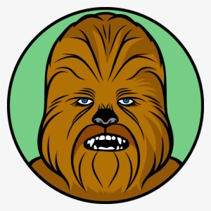 First Base - Star Wars Chewbacca Vector #4403825