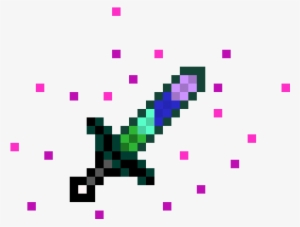 Minecraft Suite Sword - Diamond Sword Minecraft Png #4403860
