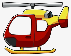 Helicopter Clipart Yellow Helicopter - Helicopter Cartoon Png #4404345
