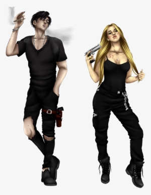 Gangster Couple Png By Pinduri - Girl #4405523