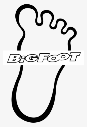 Bigfoot Logo Black And White - Bigfoot #4405611