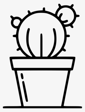 Png File Svg - Cactus Png Icon White #4405804