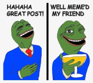 48733281 - >> - Pepe The Frog Winking #4405927