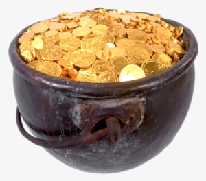 Pot Of Gold Png Download - Pot Of Gold #4406514