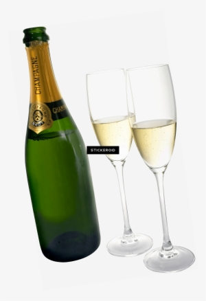 Champagne Two Glasses Bottle - Bottle #4406638 Champagne Two Glasses Bottle - Bottle #4406638
