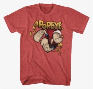 Popeye Gold Banner T-shirt - T Shirt Apollo Creed #4407240