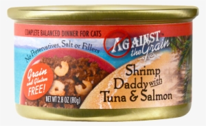 Against The Grain Shrimp Daddy With Tuna And Salmon #4407498
