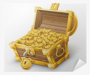 Gold In Treasure Box #4407765