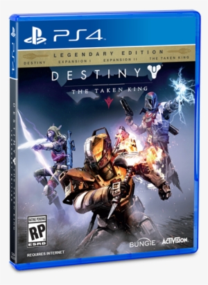 Destiny Taken King Box Png - Destiny The Taken King Legendary Edition #4408041