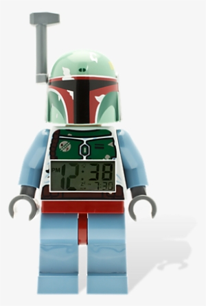 Zoom More Info - Boba Fett Lego Clock #4408427