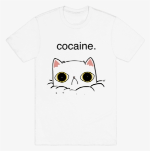 No Cocaine Mens T-shirt - Elon Musk Smoking Shirt #4408683