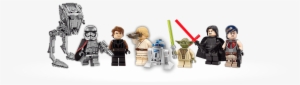 A Collection Of Minifigures Including Kylo Ren, Luke - Lego Star Wars Yoda's Jedi Starfighter 75168 #4409453