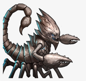 Image Black And White Stock Claw Drawing Bone - Scorpion Skull Png #4409853