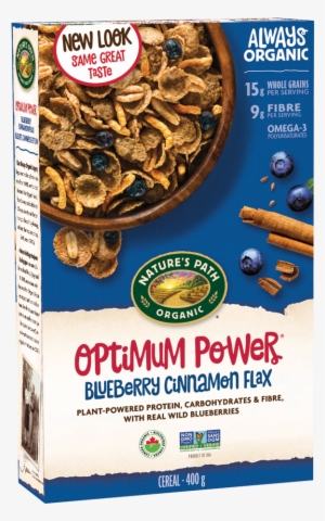 Nature's Path Optimum Blueberry Cinnamon Cereal #4409878