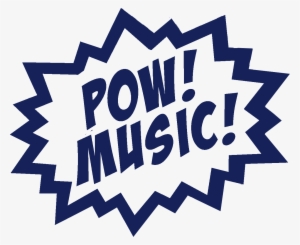 Pow Music - Pow Speech Bubble #4409990
