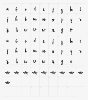 Chasing Embers Font - Chasing Embers Font Alphabet #4410278