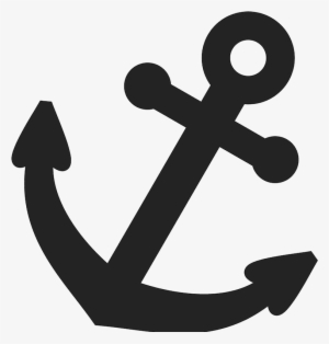 Anchor Stamp At Angle Stamp - Clip Art Anchor #4411391