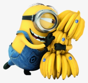 Meu Malvado Favorito Minions E As Bananas Png - Minions Com Banana Png #4411498