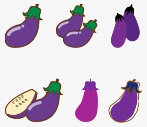 Big Image - Eggplants Clipart #4411532