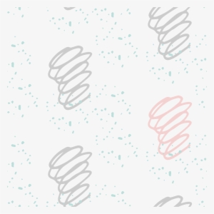 Hand Painted Fresh Spiral Lines Transparent Fill Picture - Sketch #4411705