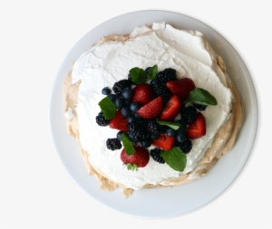 Pancakes, Fruit, Plate Of Pancakes, Isolated, Breakfast - Pavlova #4411862
