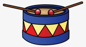 Drums Cartoon Png - Drum Clip Art Png #4412019