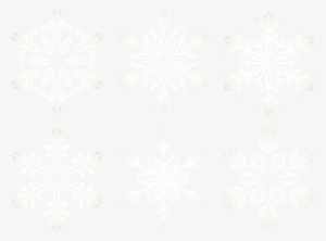 Snowflakes Transparent Clip Art - Realiser Carte De Voeux #4412300