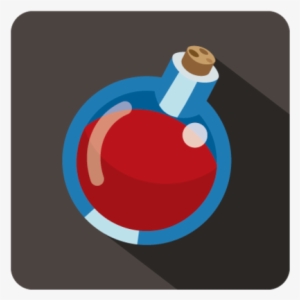 Health Potion - Potion Flat Design Png #4412445