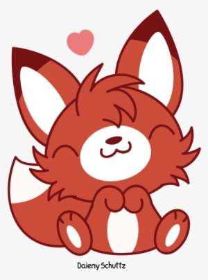 Graphic Transparent Download Adorable Drawing - Cute Fox Drawing Png #4412565
