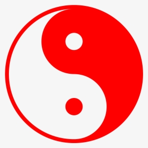 Big Image - Yin Yang Rojo Png #4415067