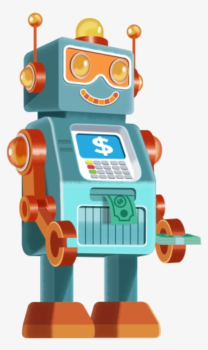 Robot - Cartoon #4415428