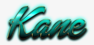 Kane Name Logo Png - Kane Name Tag #4415607