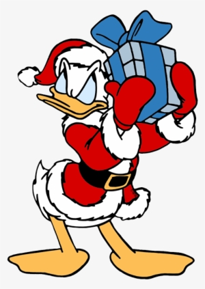 Disney Christmas Png Mickey And Minnie Christmas Png - Donald And Daisy Duck Christmas #4415658