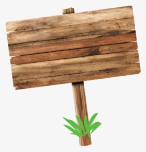 Wood Sign Png - Plank #4415898